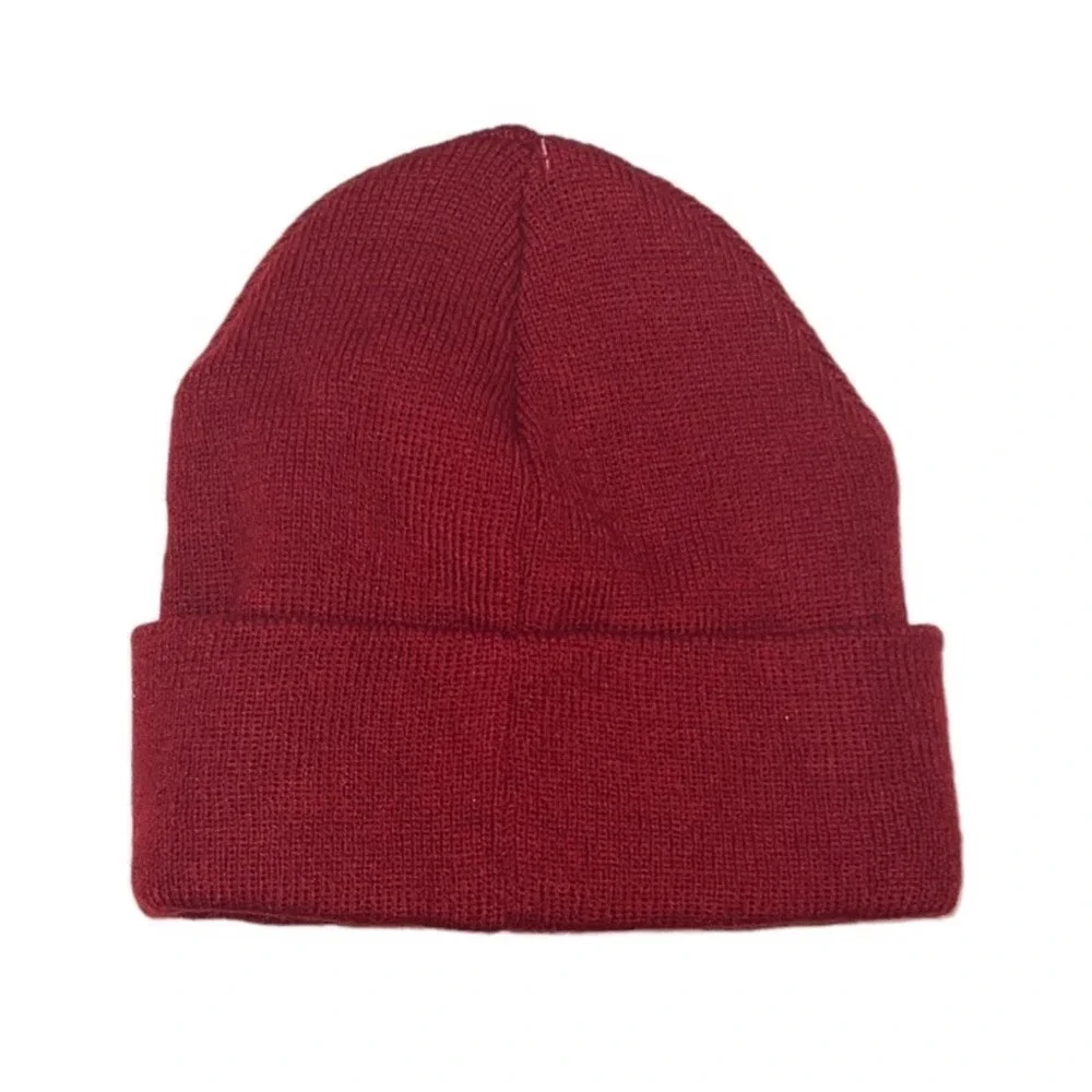 Red “#ELFIE” Christmas Knit Beanie Hat